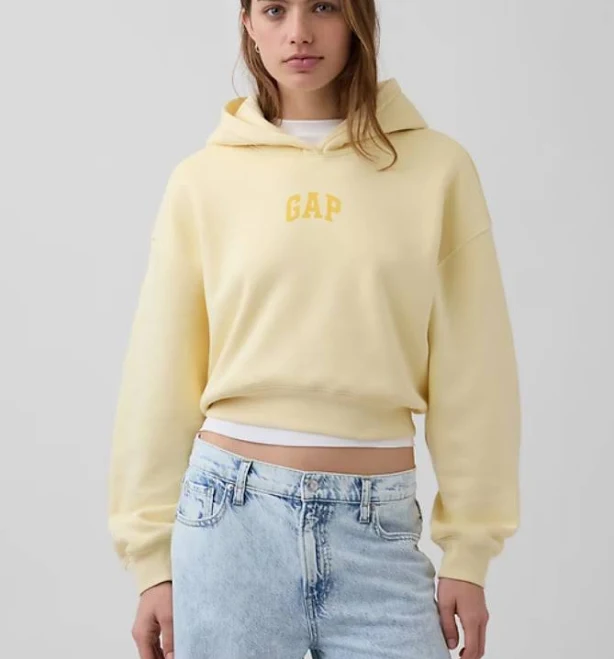 top Gap Women's Vintagesoft Crop Hoodie eBay $47.99
