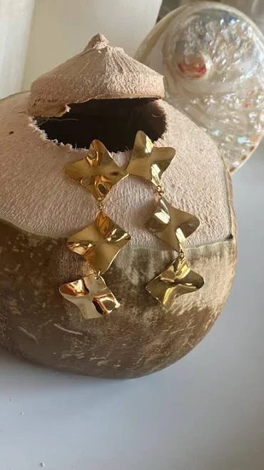 accessory Geometric Drop Earrings Etsy - Seller $26.96