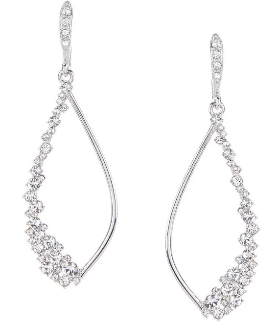 accessory Givenchy Women's Crystal Open Drop Earrings Dillard's $48