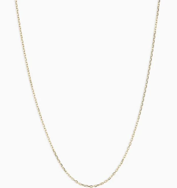 accessory Gorjana 14K Gold Basic Chain Necklace gorjana $220