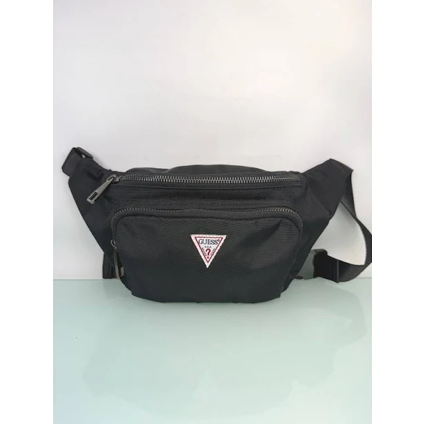 bag Guess Black Nylon Fanny Pack Belt Bag Vintage Y2k Streetwear Crossbody eBay $24
