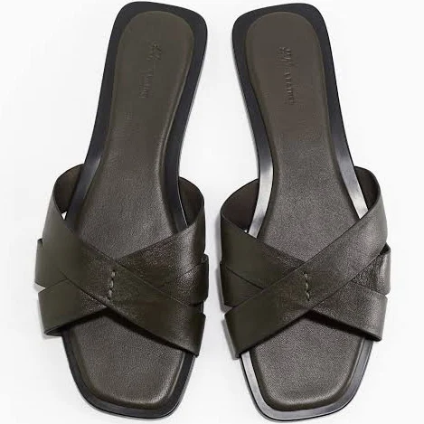 shoes H&M Ladies Leather Sandals H&M $47.99