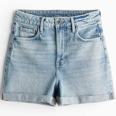 shorts H&M Ladies Mom Ultra High Denim Shorts H&M $14.99