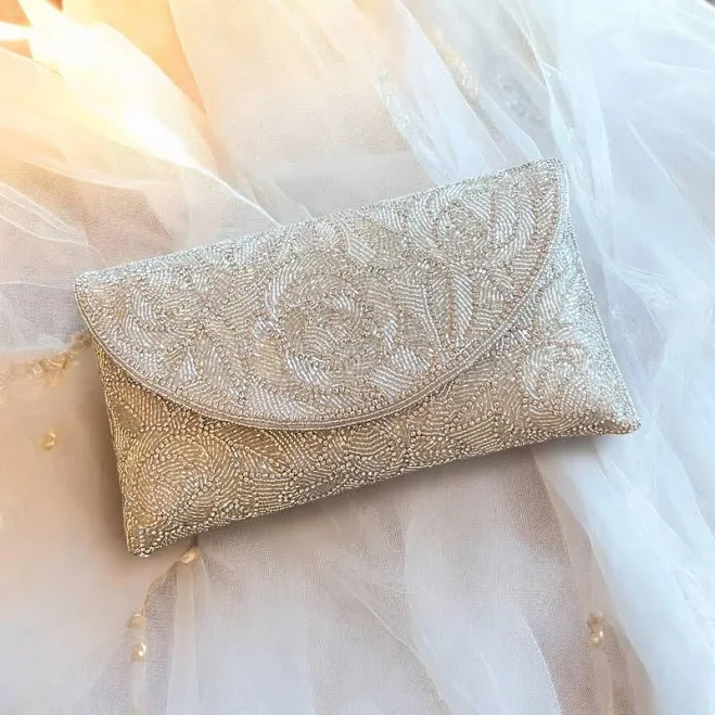 bag Handmade Beaded Evening Purse Etsy - DulhansDiary $68