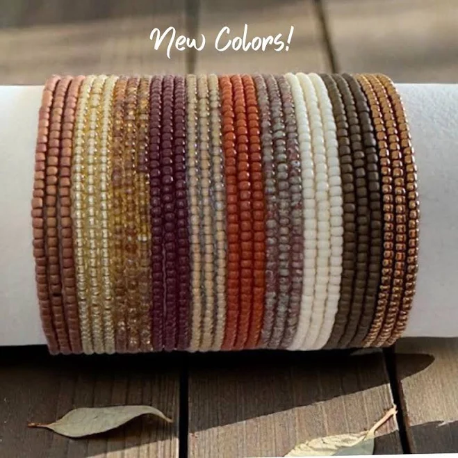 accessory Handmade Boho Stretch Beaded Bracelet Etsy - Seller $4