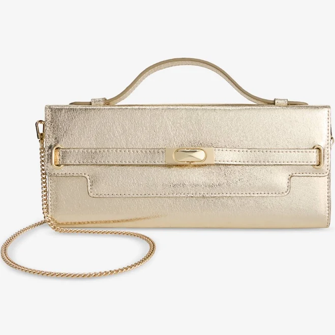 bag INC International Concepts Women's Avahh Sculpted Metallic Clutch Macy's $47.7