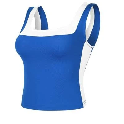 top Inspire Chic Women's Sleeveless Square Neck Color Block Tank Top Target $11.99
