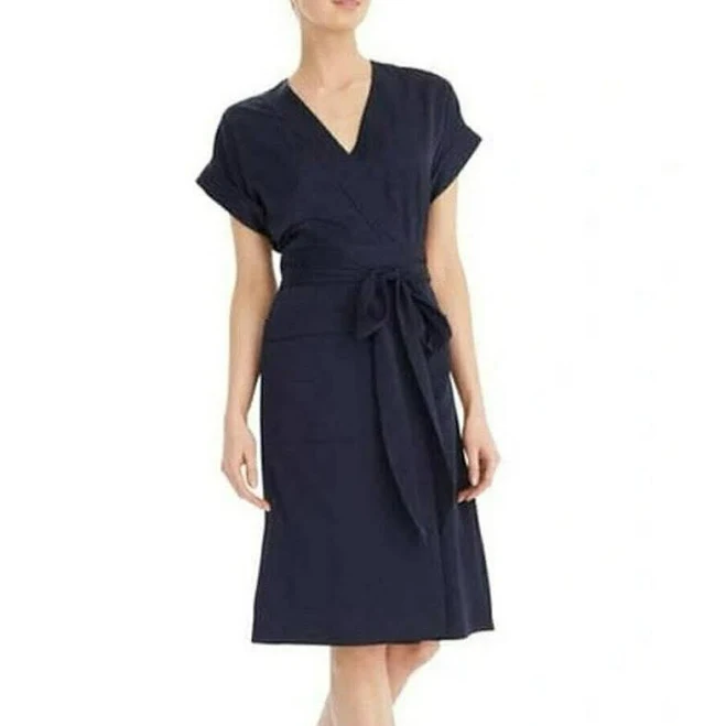 dress J.Crew Women's Short Sleeve Wrap Dress eBay - gansettman $39