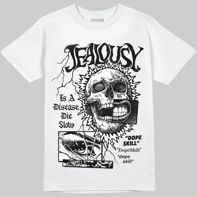 top Jealousy Dopeskill Streetwear Graphic T-Shirt DopeSkill Brand $30.99