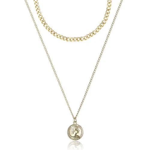 accessory Jessica Simpson Women's Layered Gold Pendant Necklace Nordstrom $25.5