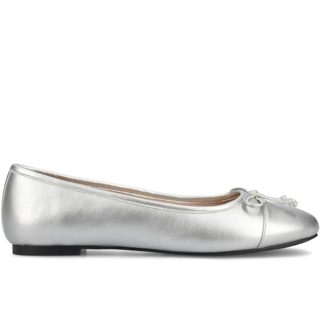 shoes Journee Women's Collection Kaiah Cap Toe Ballet Flats Journee Collection $29.99