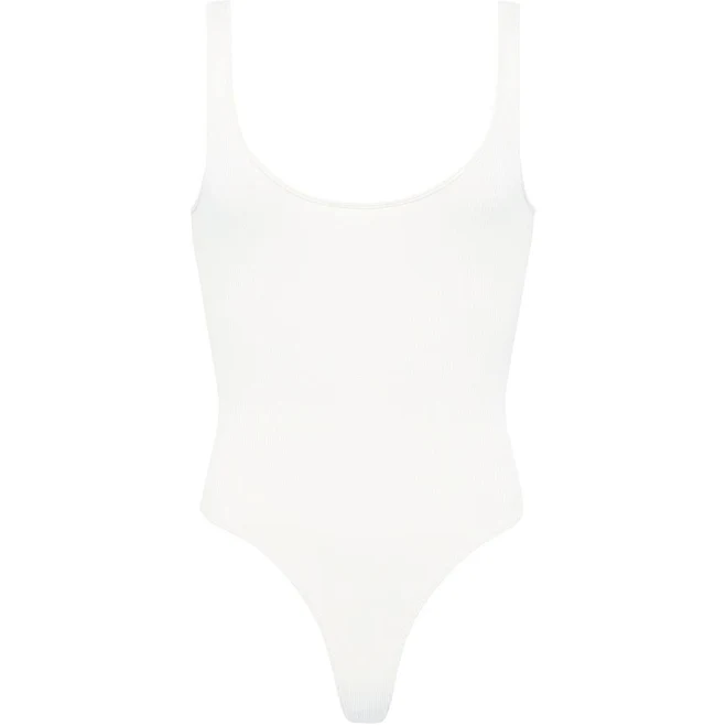 bodysuit L'AGENCE Women's Nica Scoop Neck Tank Bodysuit Saks Fifth Avenue $170