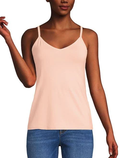 top Lands' End Women's Cooling V-Neck Camisole Nordstrom $39.95