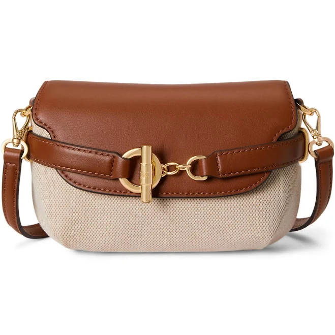 bag Lauren Women's Ralph Lauren Canvas Small Blaike Crossbody Bag Macy's $185