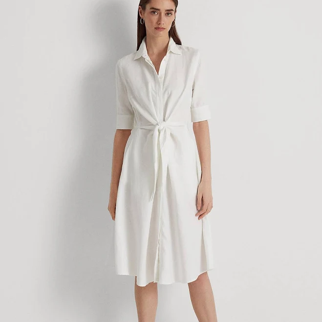 dress Lauren Women's Ralph Lauren Linen Shirtdress Bloomingdale's $195
