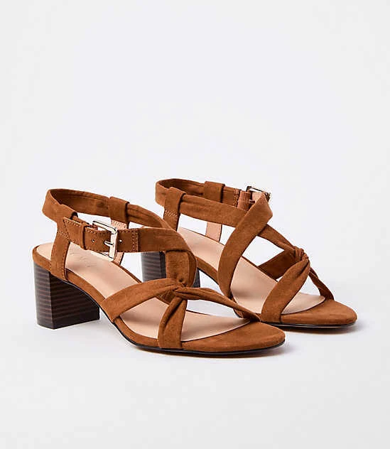 shoes Loft Women's Strappy Block Heel Sandals LOFT $65.97