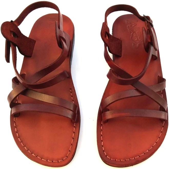 shoes London Leather Roman Style Strappy Sandals Etsy - Sandalimshop $81