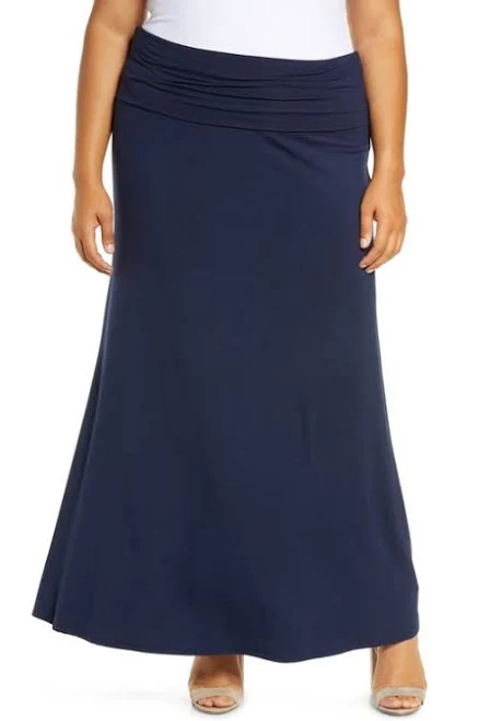 maxi skirt Loveappella Women's Fold Over Maxi Skirt Nordstrom $34.3