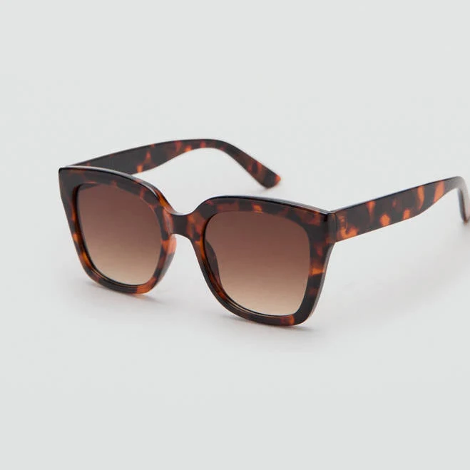 accessory MANGO Squared Sunglasses shop.mango.com $39.99