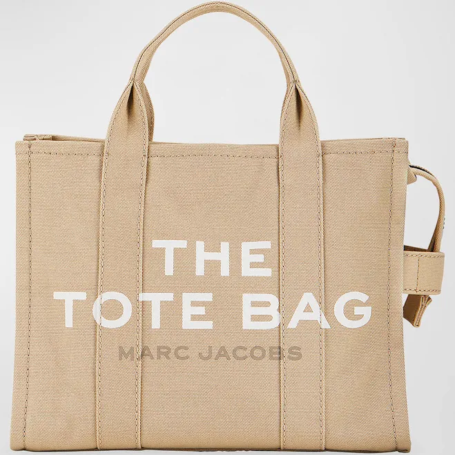 bag Marc Jacobs The Medium Canvas Tote Bag, Beige, Women's, Handbags & Purses Tote Bags & Totes Neiman Marcus $198