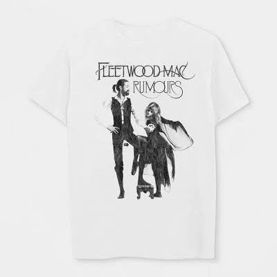 top Men's Fleetwood Mac Short Sleeve Graphic T-Shirt Target $14