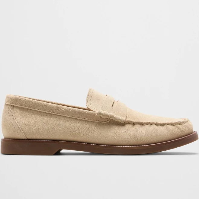 shoes Men's Soft Suede Loafer Regular Banana Republic Factory $82.5