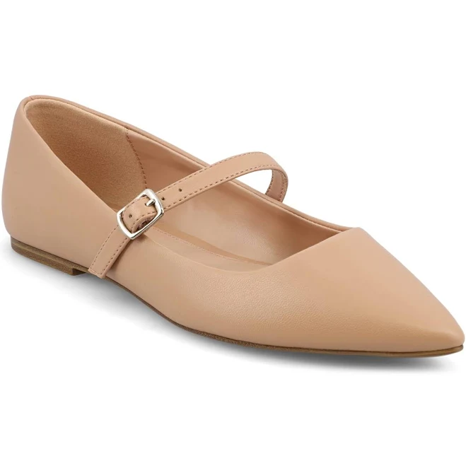 shoes MIA Women's Aviba Mary Jane Pointed Toe Flat Macy's $42