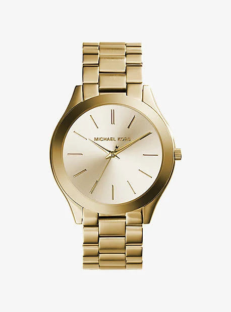 accessory Michael Kors Women's MK3179 Runway Gold Watch Michael Kors $225