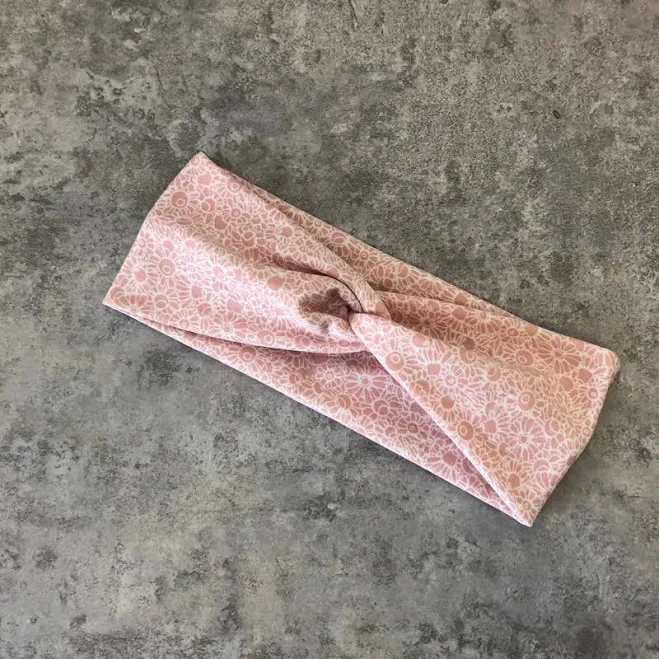 accessory Mini Floral Twist Headband Etsy - Seller $12