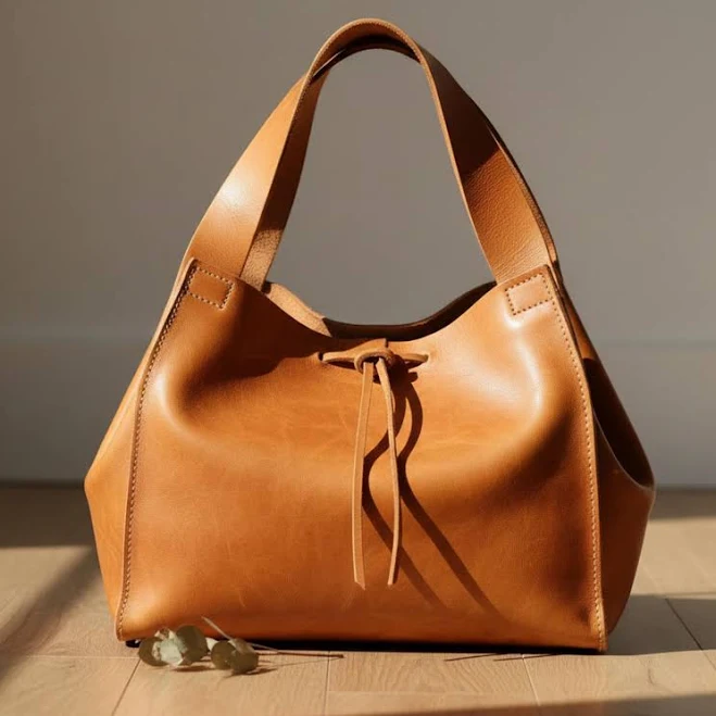 bag Minimalist Leather Hobo Bag Etsy - Seller $135.2