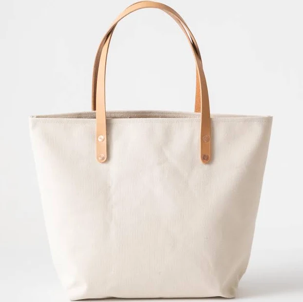 bag Natural Canvas Tote KMM & Co. $160