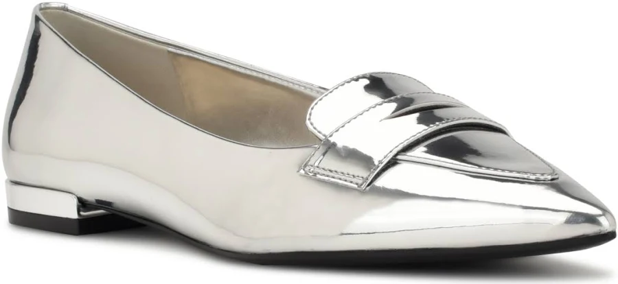 shoes Nine West Women's Lallin Pointed Toe Loafers Macy's $52.99