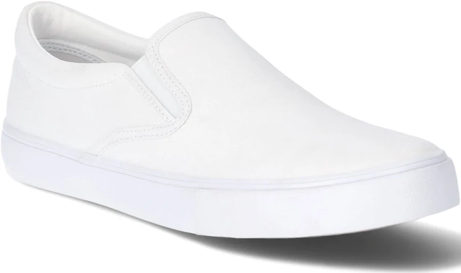 shoes No Boundaries Women's Twin Gore Canvas Slip-On Sneakers Walmart $19.98