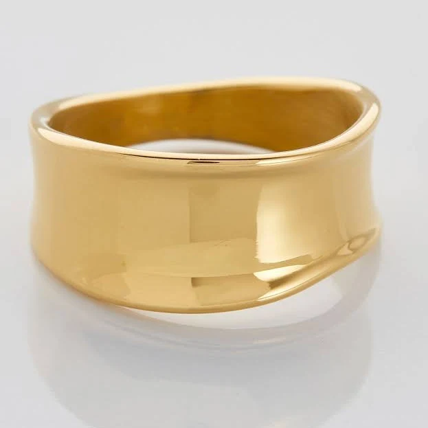 accessory Nominal 18K Gold Plated Chunky Melt Ring Nominal $50