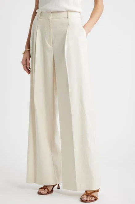 pants Nordstrom Pleated Linen Blend Wide Leg Pants Nordstrom $149
