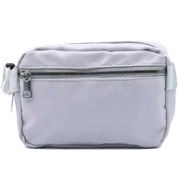 bag Nylon Rectangle Belt Bag Crossbody Sling Bag Silver Grey eBay - jessicaandzach $13.5