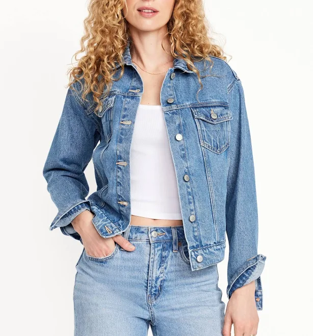 accessory Old Navy Women's Classic Jean Jacket Old Navy $44.99