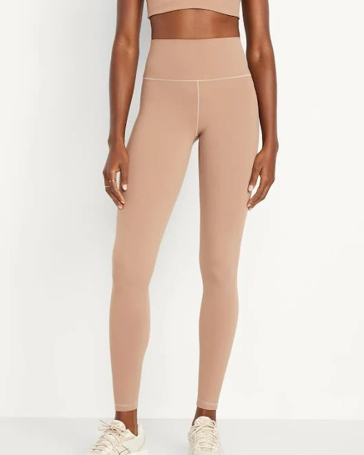 leggings Old Navy Women's High-Waisted Studiosmooth Full-Length Leggings Old Navy $13.99