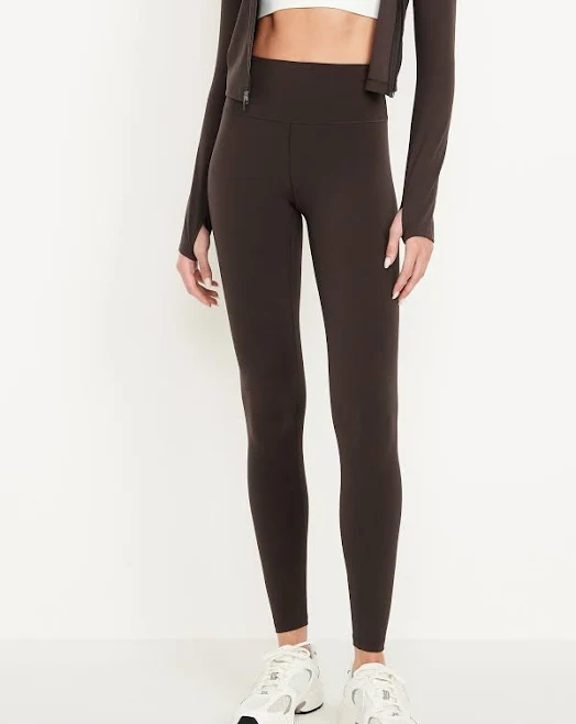 leggings Old Navy Women's High-Waisted Studiosmooth Full-Length Leggings Old Navy $19.99