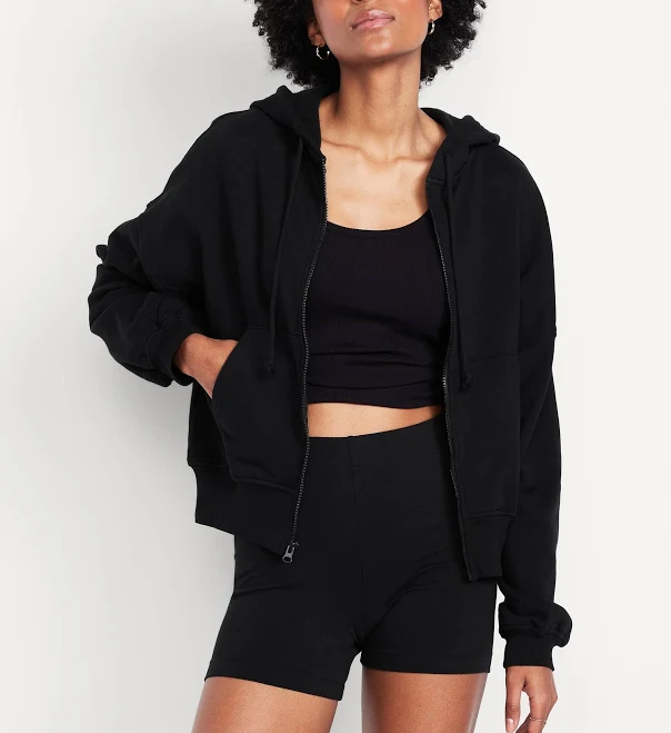 outerwear Old Navy Women's Socomfy Full-Zip Hoodie Old Navy $26.99