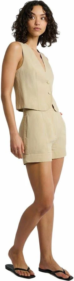 shorts Onia Women's Air Linen Trouser Shorts Nordstrom $60