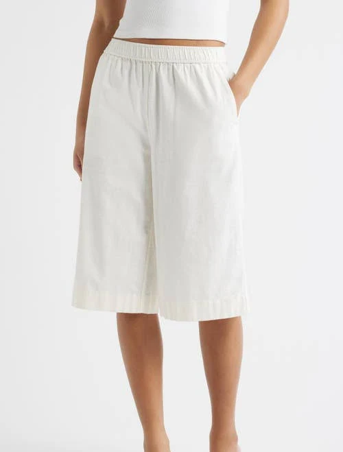 culottes Open Edit Linen Blend Culottes Nordstrom $59.5