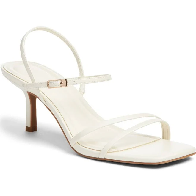 shoes Open Edit Rania Square Toe Sandal Nordstrom $69.95