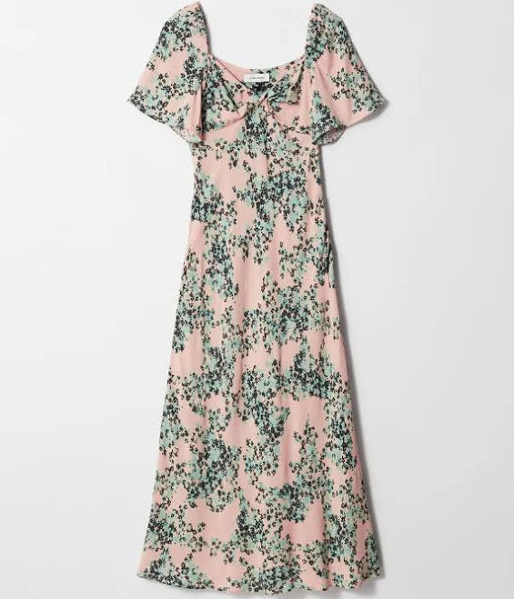 dress & Other Stories Flutter-Sleeve Midi Dress & Other Stories US $49