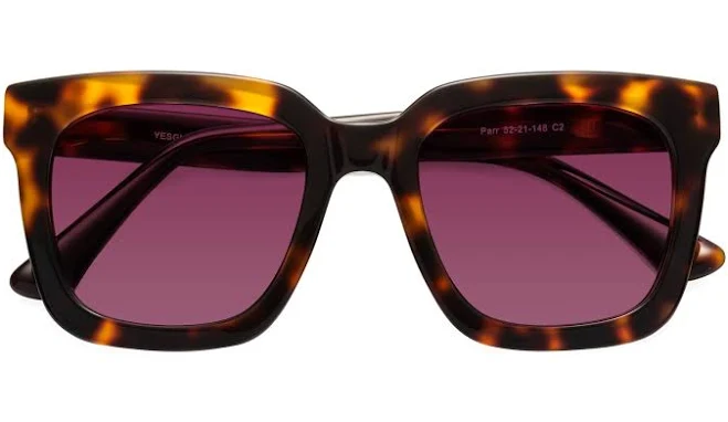 accessory Parr Oversized Acetate Square Sunglasses Yesglasses $63.2