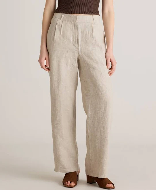pants Quince Women's European Linen Pleated Trousers Quince $52