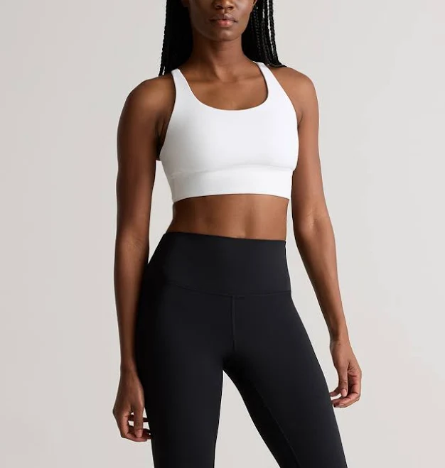 top Quince Women's Power-Up Long Line Sports Bra Quince $29.9