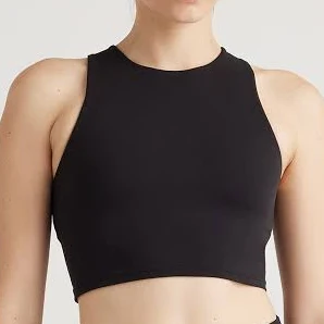 top Quince Women's Ultra-Form High-Neck Cropped Tank Top Quince $29.9