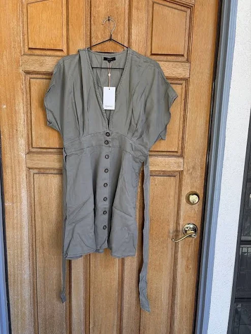 dress Quince Women's Vintage Wash Tencel Button Front Dress eBay - ashzh_69 $48