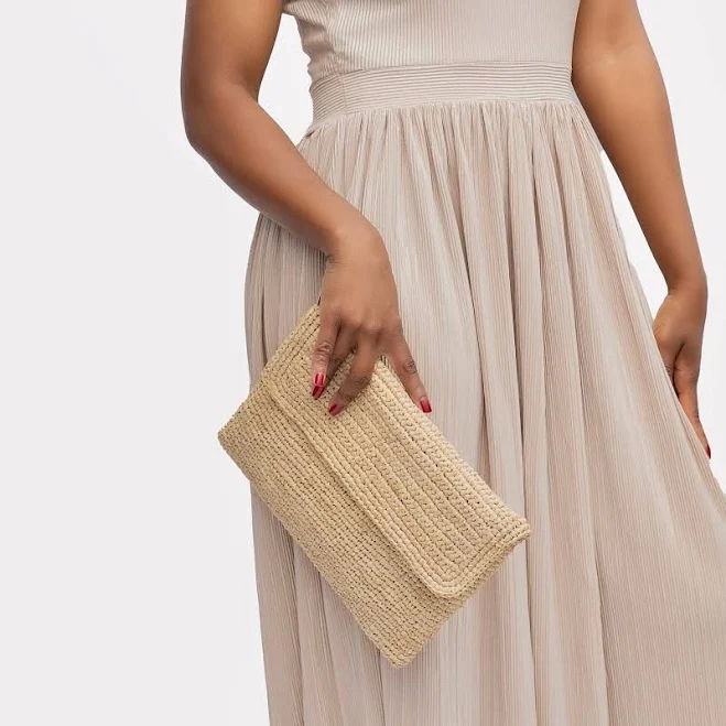 bag Raffia Straw Clutch Etsy - Seller $108.39